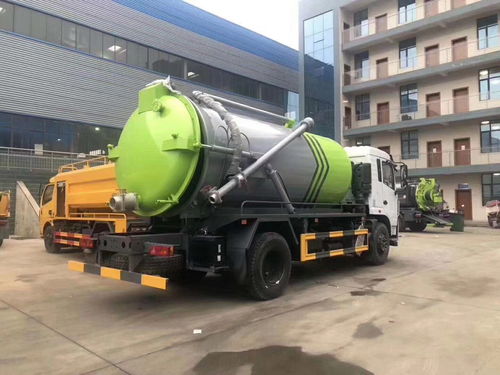 國六東風(fēng)專底吸污車價格及圖片解析 12方清洗吸污吸糞車報價指南