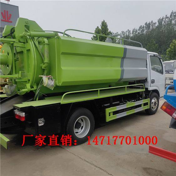 國(guó)六吸污車 福田帶車廂吸糞車款式的全面解析